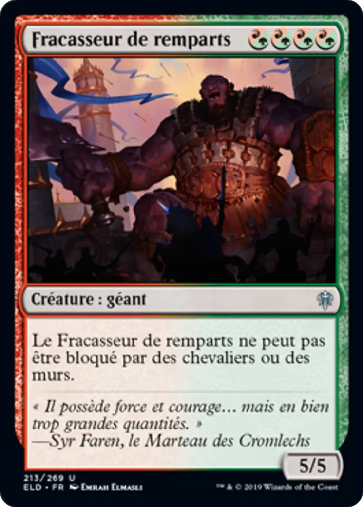 Fracasseur de remparts — Throne of Eldraine — Magic: The Gathering