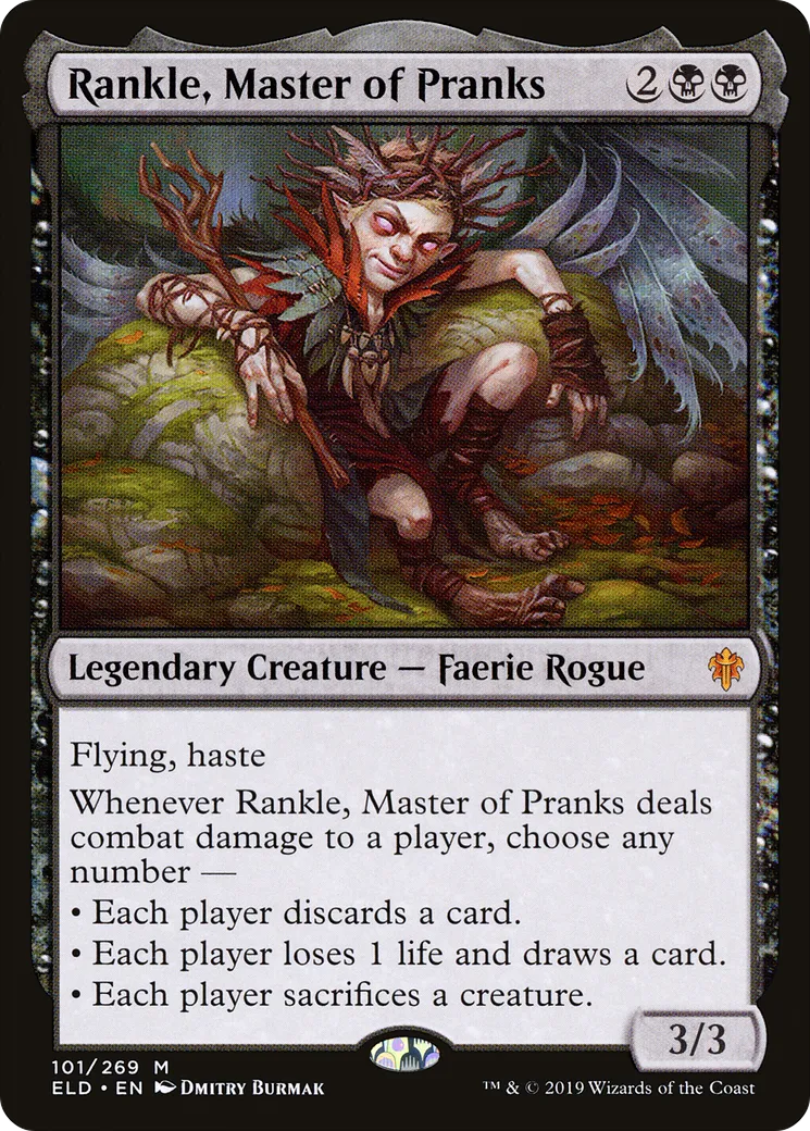 Rankle, Master of Pranks — Throne of Eldraine — Magic: The Gathering