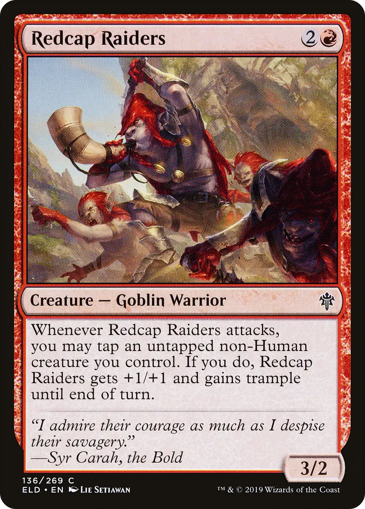 Pillards bonnets-rouges — Throne of Eldraine — Magic: The Gathering