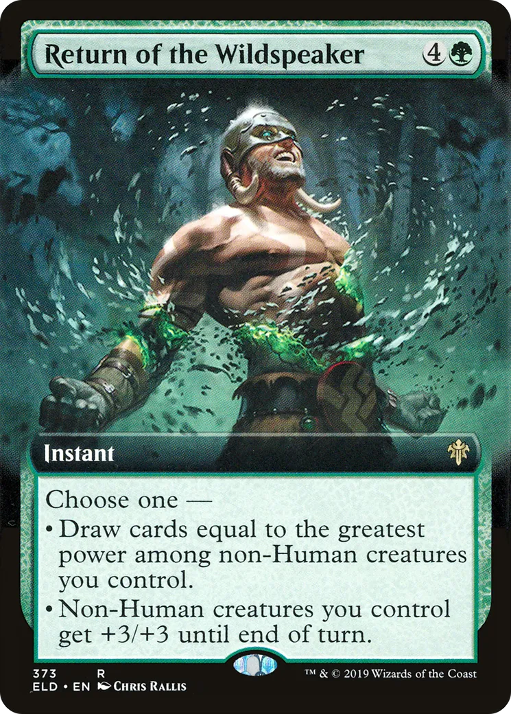 Return of the Wildspeaker — Throne of Eldraine — Magic: The Gathering