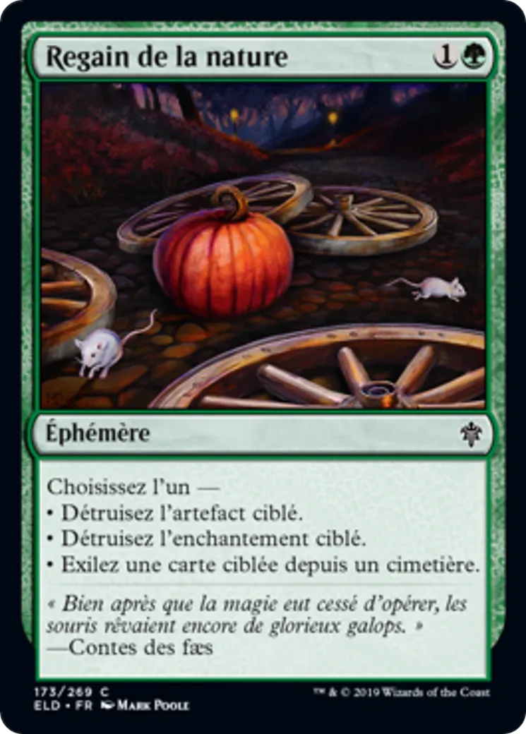 Regain de la la nature — Throne of Eldraine — Magic: The Gathering