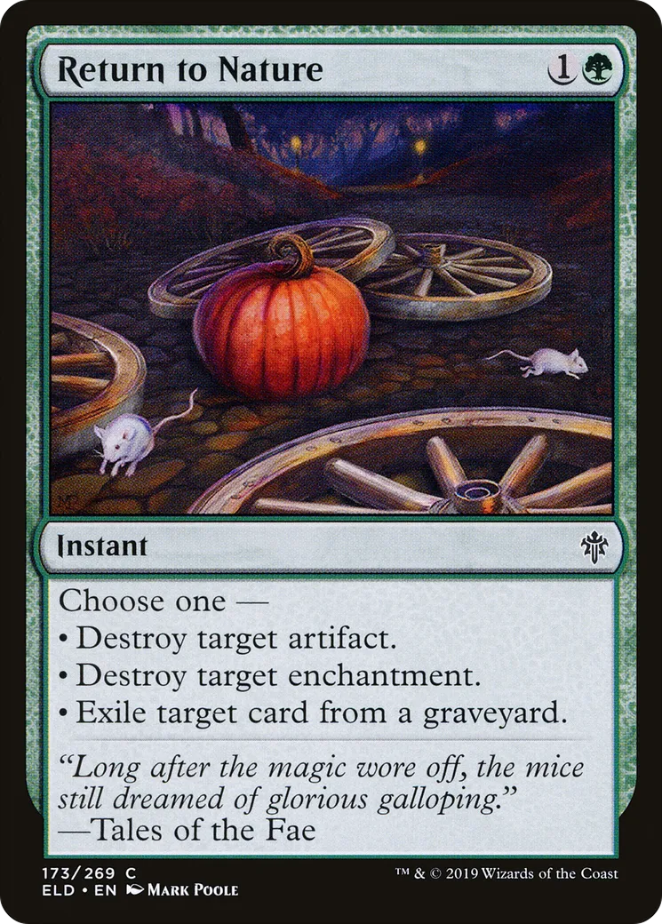 Return to Nature — Throne of Eldraine — Magic: The Gathering