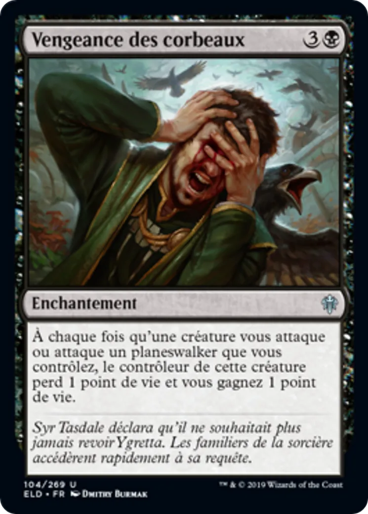 Vengeance des corbeaux — Throne of Eldraine — Magic: The Gathering
