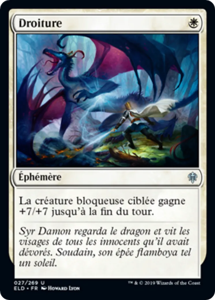 Droiture — Throne of Eldraine — Magic: The Gathering