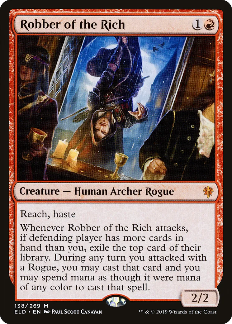 Robber of the Rich — Throne of Eldraine — Magic: The Gathering