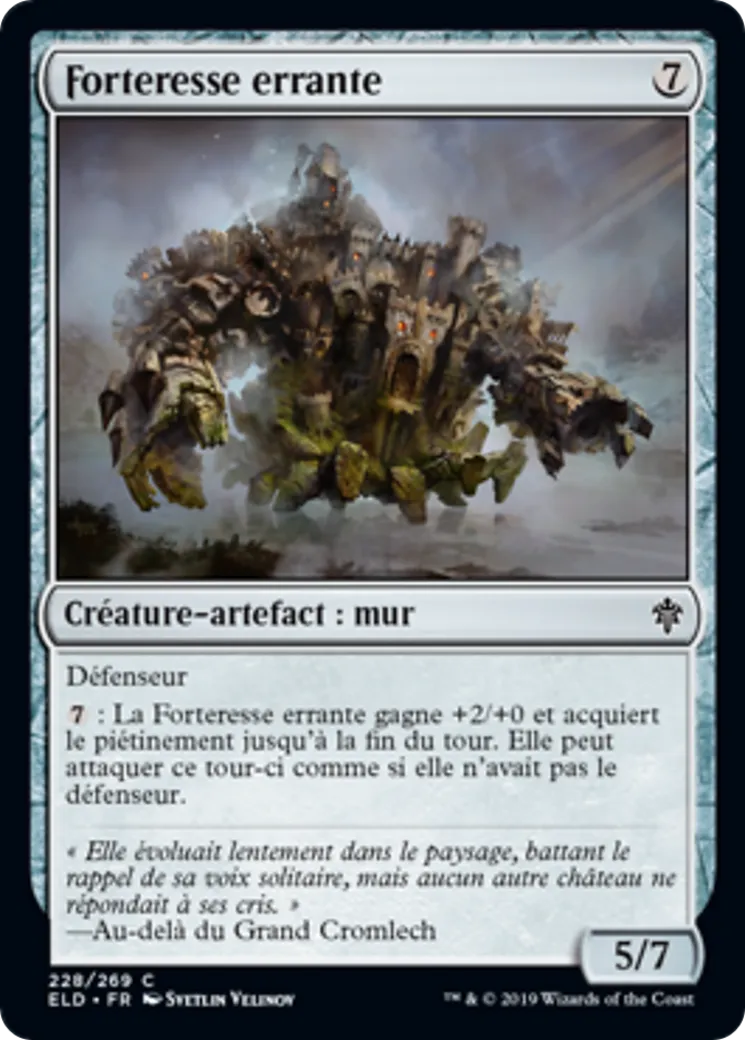 Forteresse errante — Throne of Eldraine — Magic: The Gathering