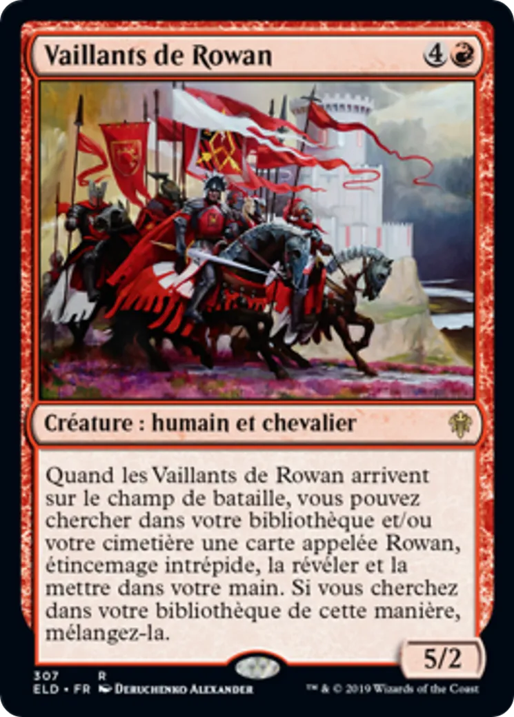 Vaillants de Rowan — Throne of Eldraine — Magic: The Gathering