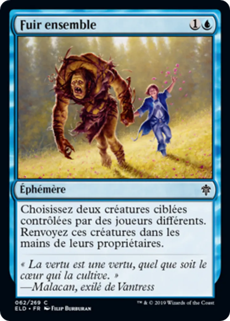 Fuir ensemble — Throne of Eldraine — Magic: The Gathering