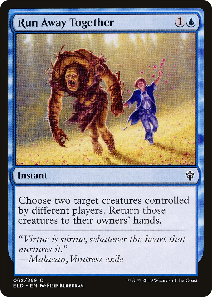 Fuir ensemble — Throne of Eldraine — Magic: The Gathering