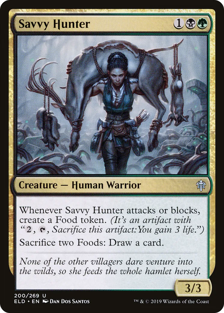 Savvy Hunter — Throne of Eldraine — Magic: The Gathering