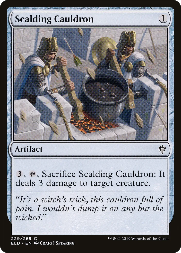 Chaudron en ébullition — Throne of Eldraine — Magic: The Gathering