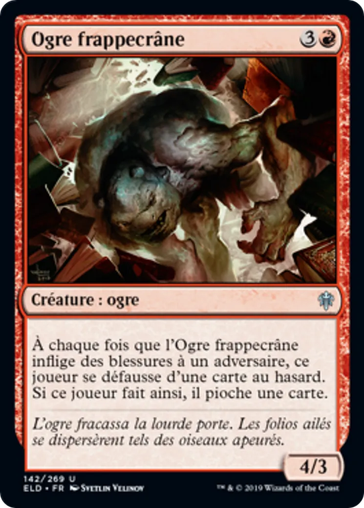 Ogre frappecrâne — Throne of Eldraine — Magic: The Gathering