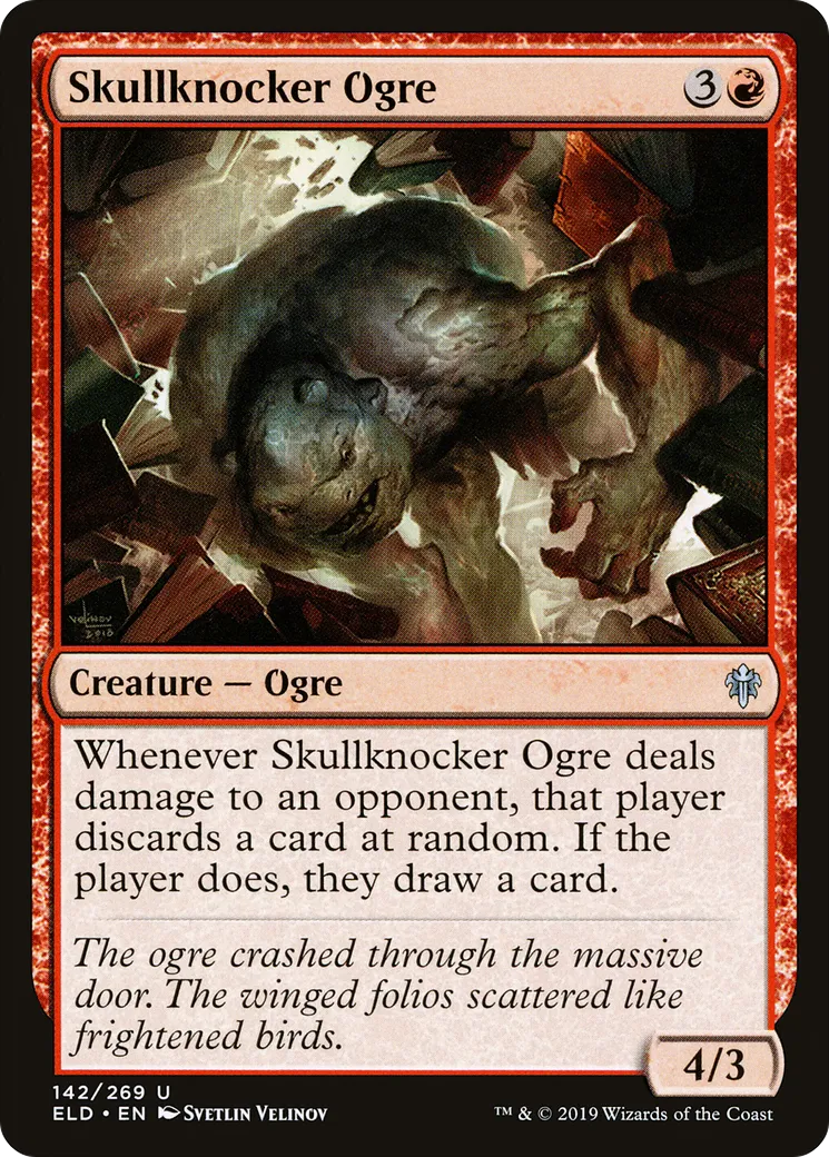 Ogre frappecrâne — Throne of Eldraine — Magic: The Gathering