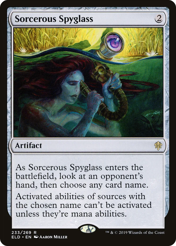 Longue-vue ensorceleuse — Throne of Eldraine — Magic: The Gathering