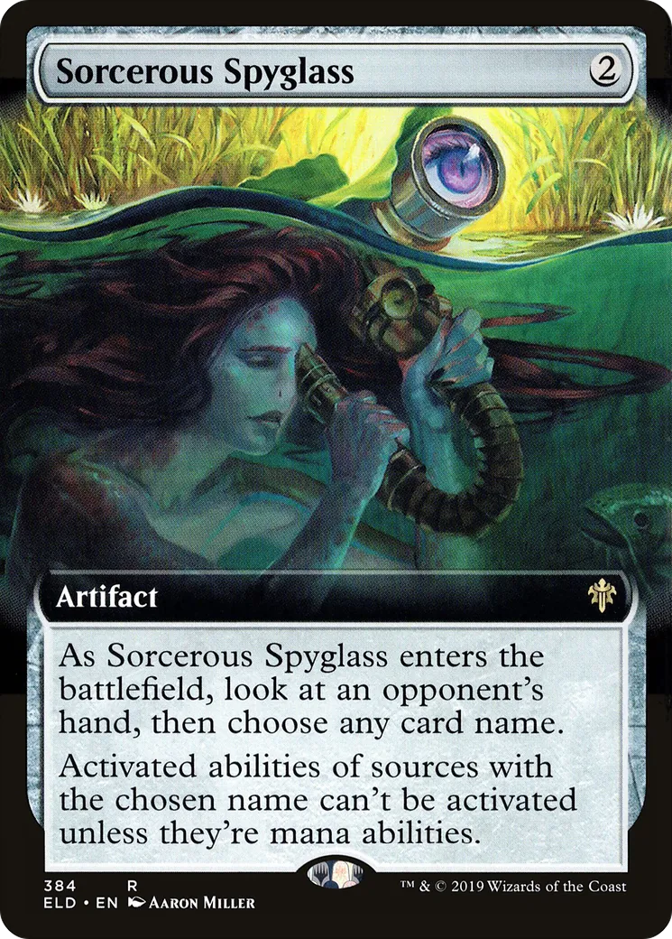 Sorcerous Spyglass — Throne of Eldraine — Magic: The Gathering