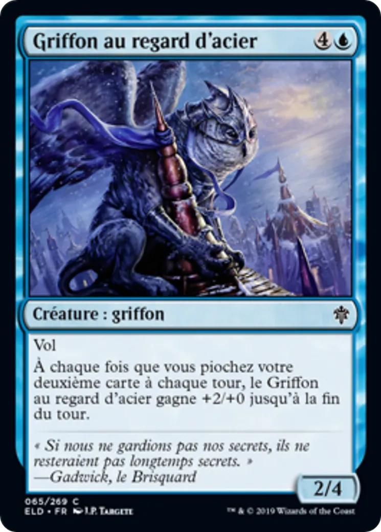 Griffon au regard d'acier — Throne of Eldraine — Magic: The Gathering