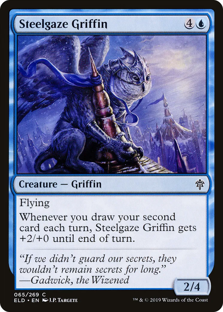 Griffon au regard d'acier — Throne of Eldraine — Magic: The Gathering