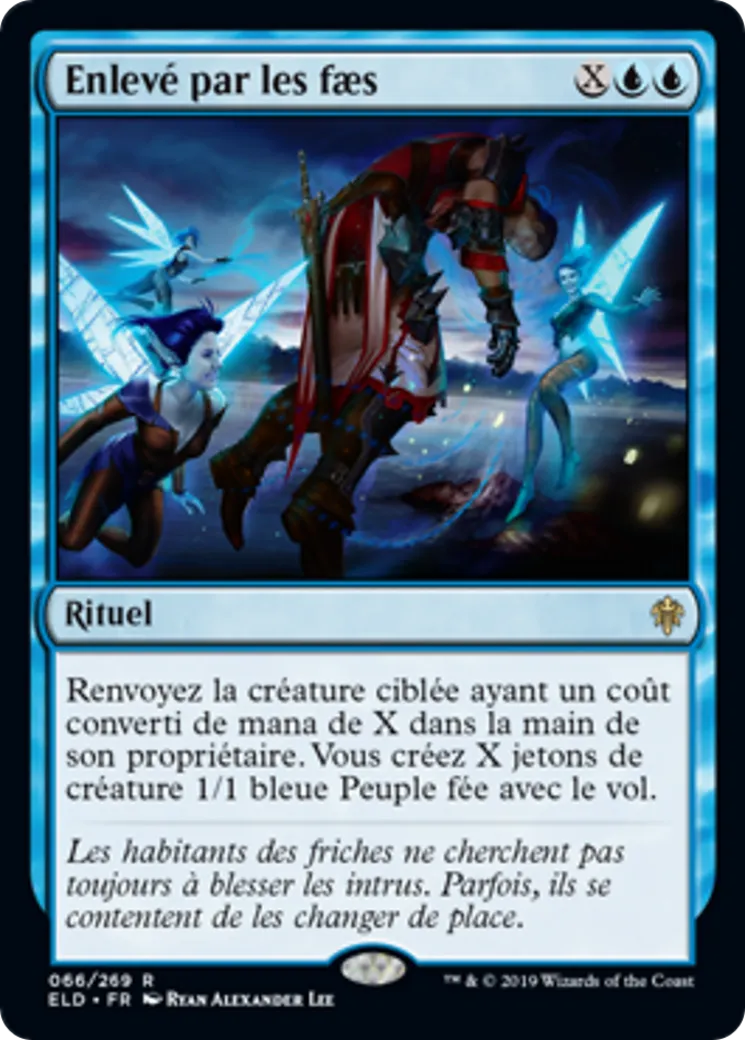 Enlevé par les faes — Throne of Eldraine — Magic: The Gathering