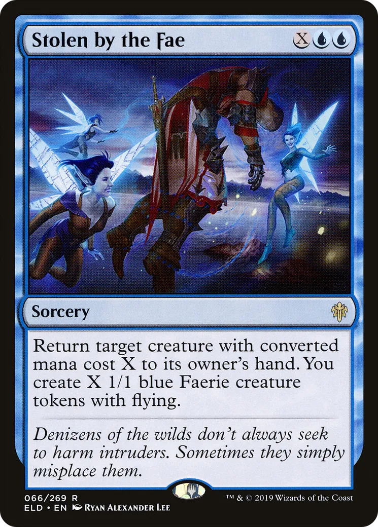 Enlevé par les faes — Throne of Eldraine — Magic: The Gathering