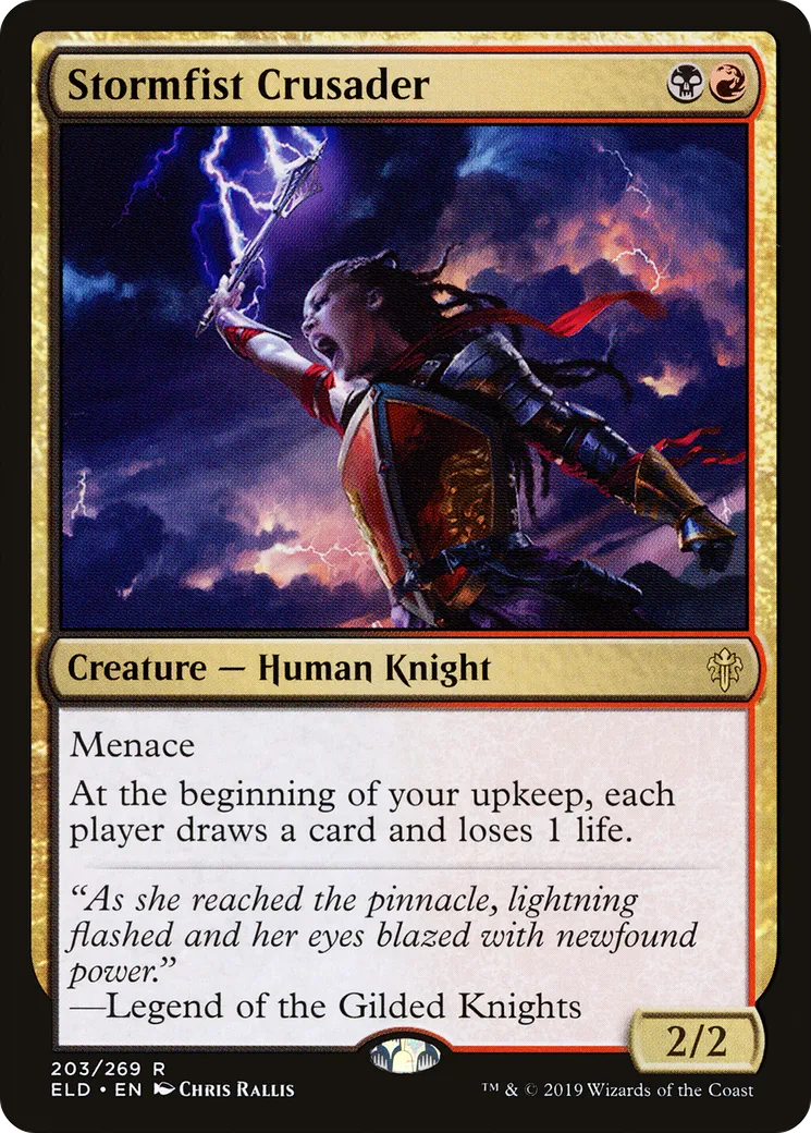 Stormfist Crusader — Throne of Eldraine — Magic: The Gathering