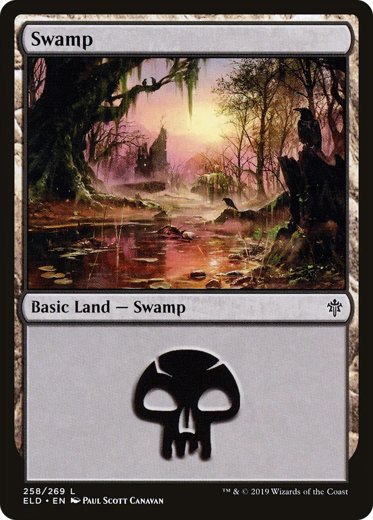 Swamp — Throne of Eldraine — Magic: The Gathering