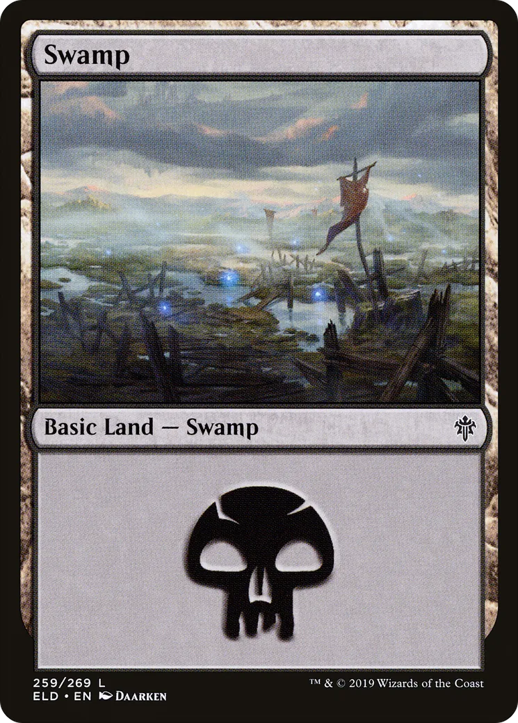 Swamp — Throne of Eldraine — Magic: The Gathering
