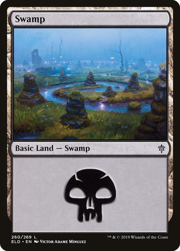 Swamp — Throne of Eldraine — Magic: The Gathering