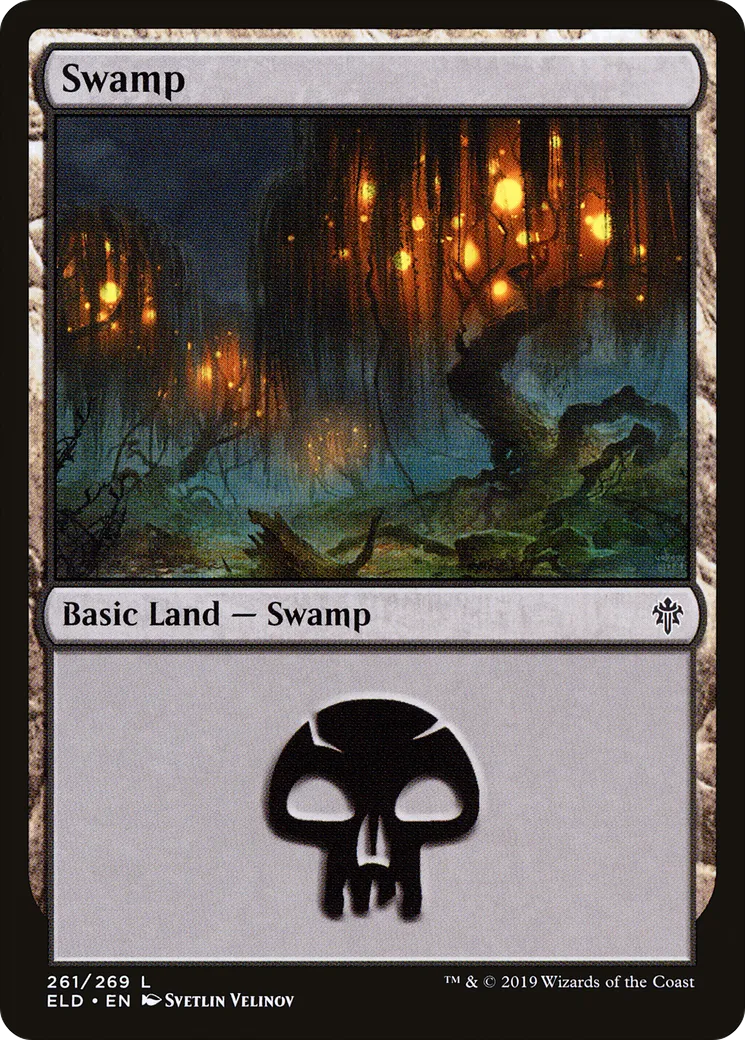 Swamp — Throne of Eldraine — Magic: The Gathering