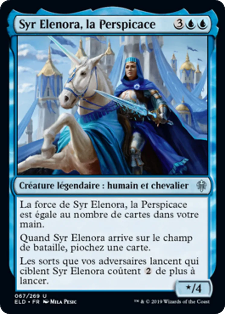 Syr Elenora, la Perspicace — Throne of Eldraine — Magic: The Gathering