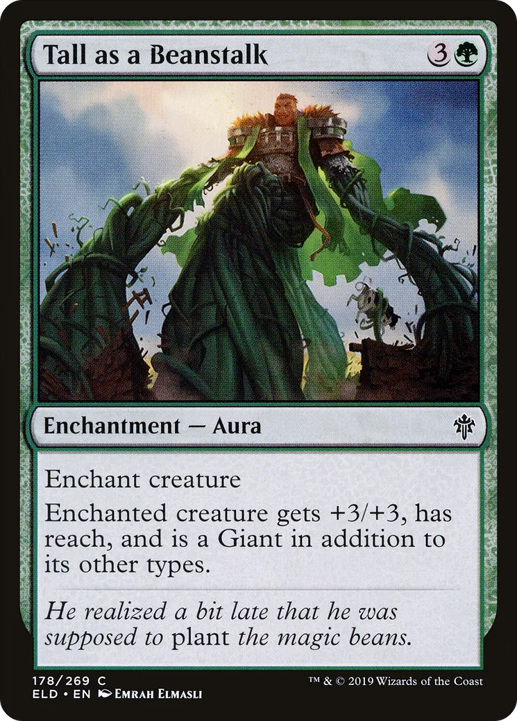 Tall as a Beanstalk — Throne of Eldraine — Magic: The Gathering