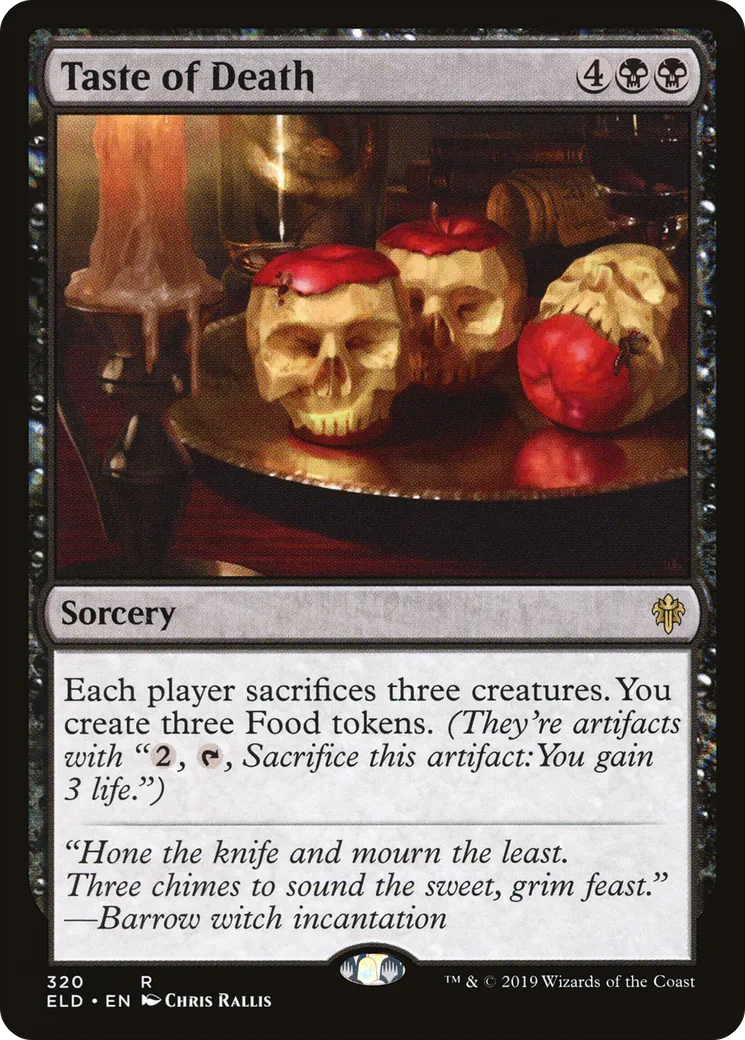 Taste of Death — Throne of Eldraine — Magic: The Gathering
