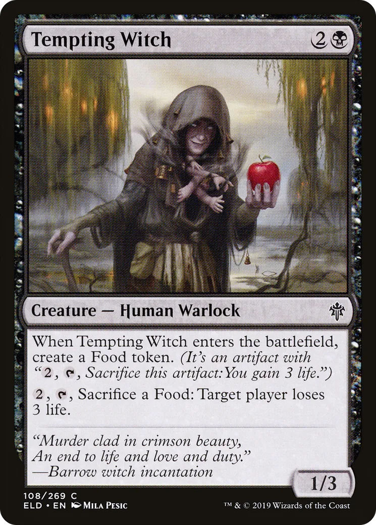 Envoûteuse tentatrice — Throne of Eldraine — Magic: The Gathering