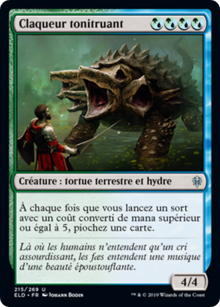 Claqueur tonitruant — Throne of Eldraine — Magic: The Gathering
