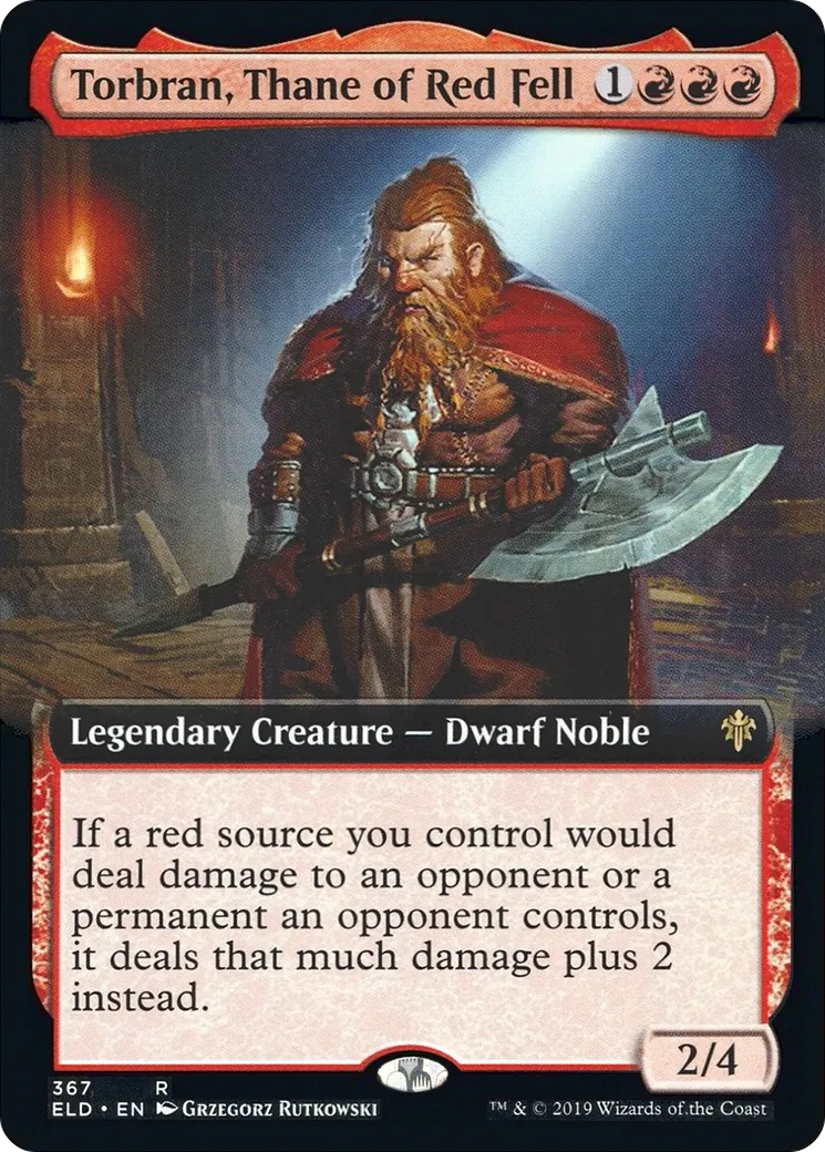 Torbran, Thane of Red Fell — Throne of Eldraine — Magic: The Gathering