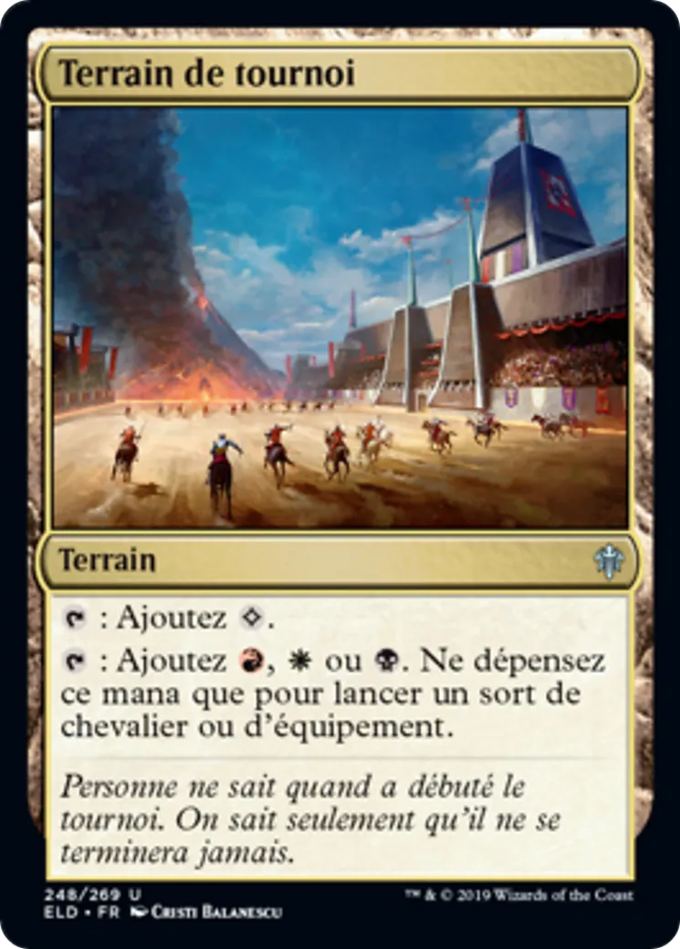 Terrain de tournoi — Throne of Eldraine — Magic: The Gathering