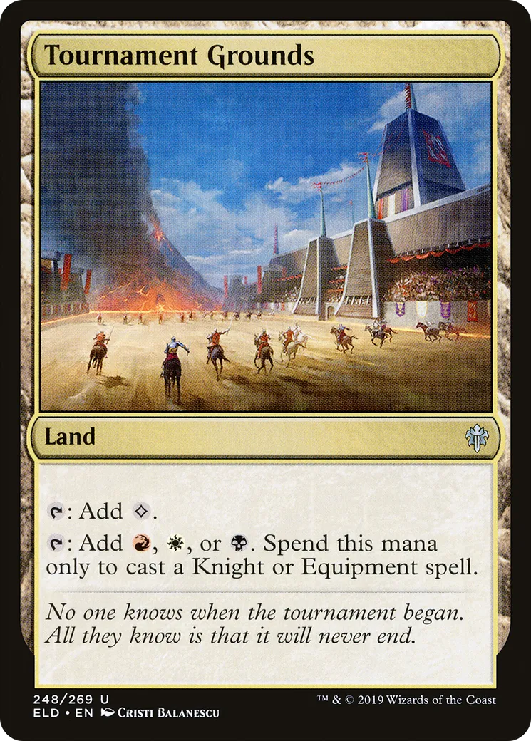 Tournament Grounds — Throne of Eldraine — Magic: The Gathering