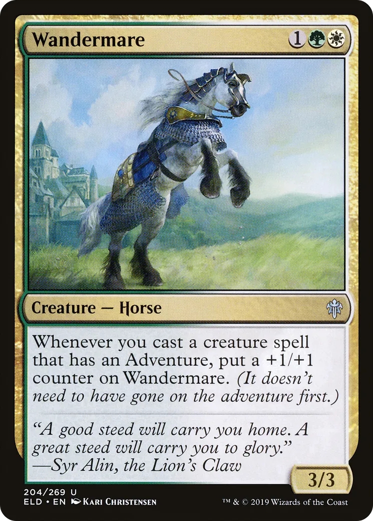 Wandermare — Throne of Eldraine — Magic: The Gathering