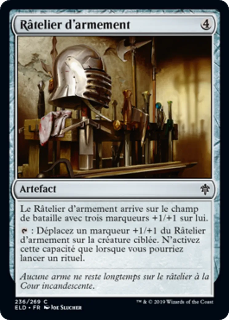 Râtelier d'armement — Throne of Eldraine — Magic: The Gathering