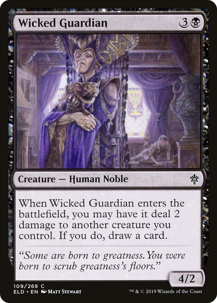 Wicked Guardian — Throne of Eldraine — Magic: The Gathering