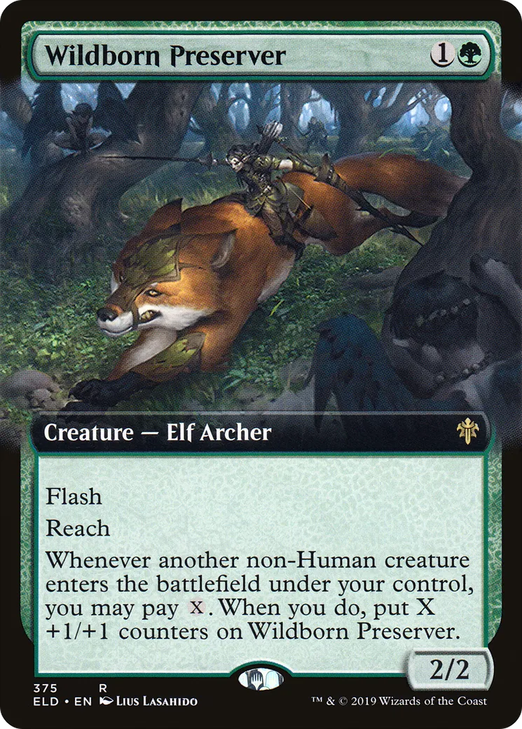 Wildborn Preserver — Throne of Eldraine — Magic: The Gathering