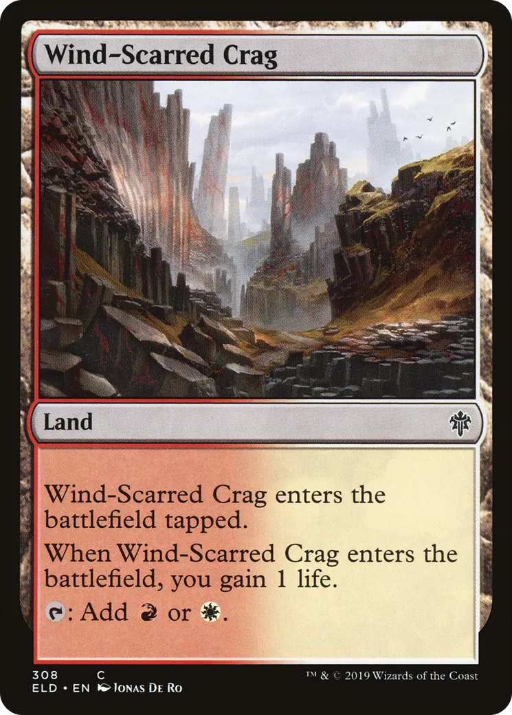 Wind-Scarred Crag — Throne of Eldraine — Magic: The Gathering