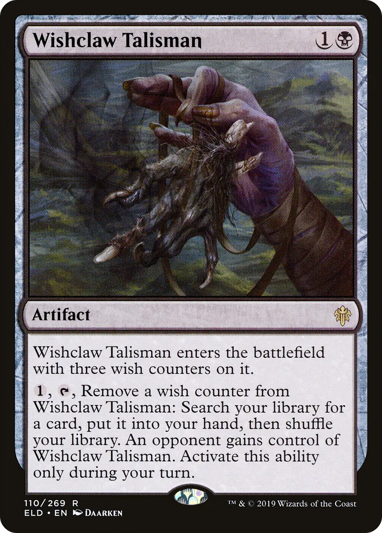 Wishclaw Talisman — Throne of Eldraine — Magic: The Gathering