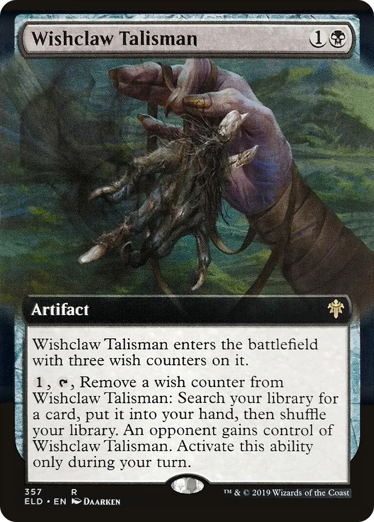 Wishclaw Talisman — Throne of Eldraine — Magic: The Gathering
