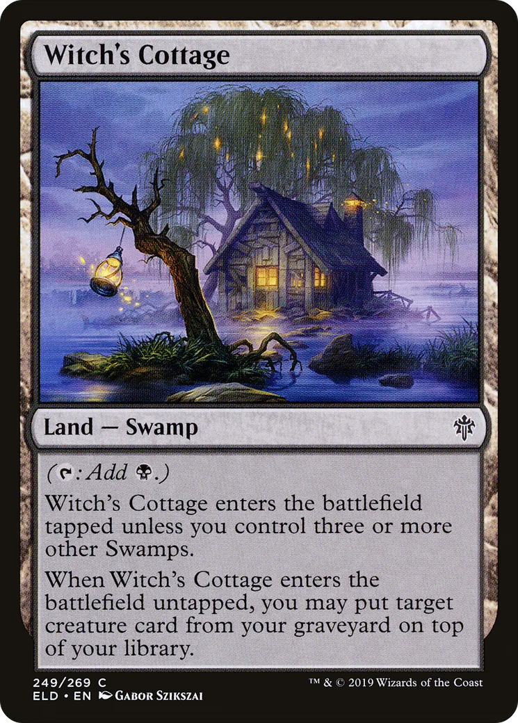 Witch's Cottage — Throne of Eldraine — Magic: The Gathering