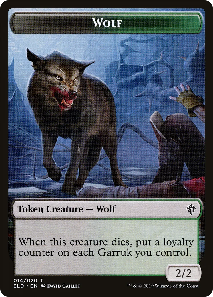 Wolf — Throne of Eldraine — Magic: The Gathering