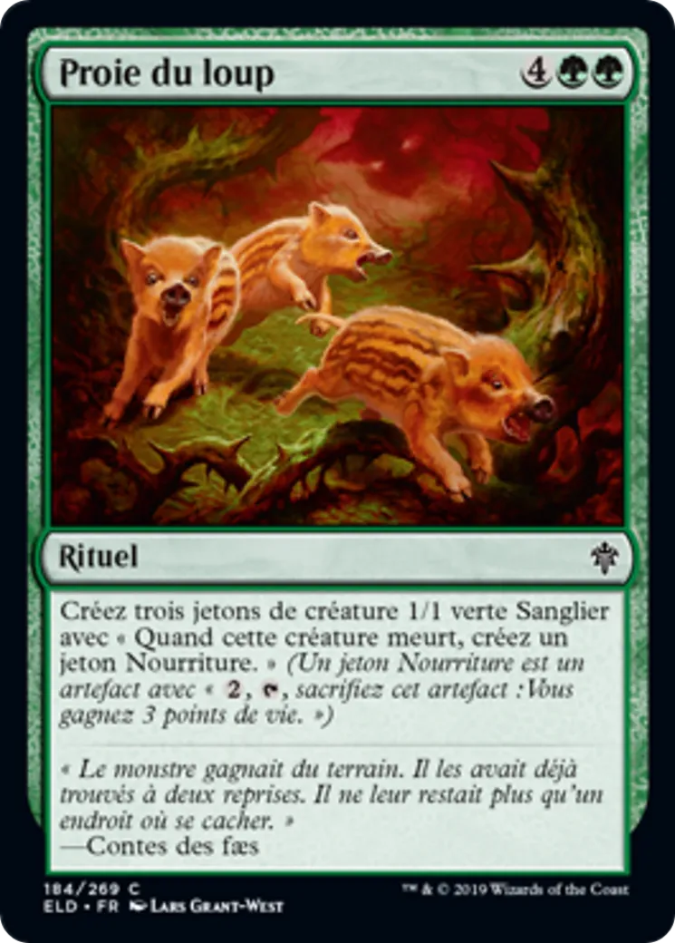 Proie du loup — Throne of Eldraine — Magic: The Gathering