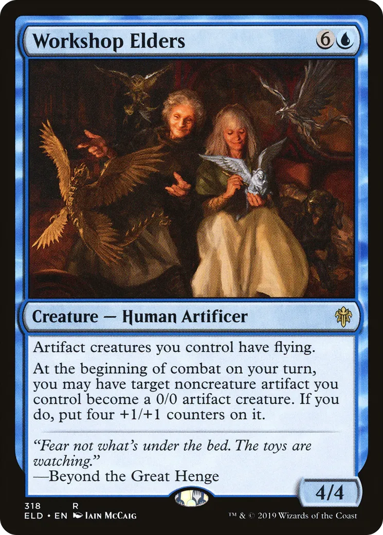 Workshop Elders — Throne of Eldraine — Magic: The Gathering