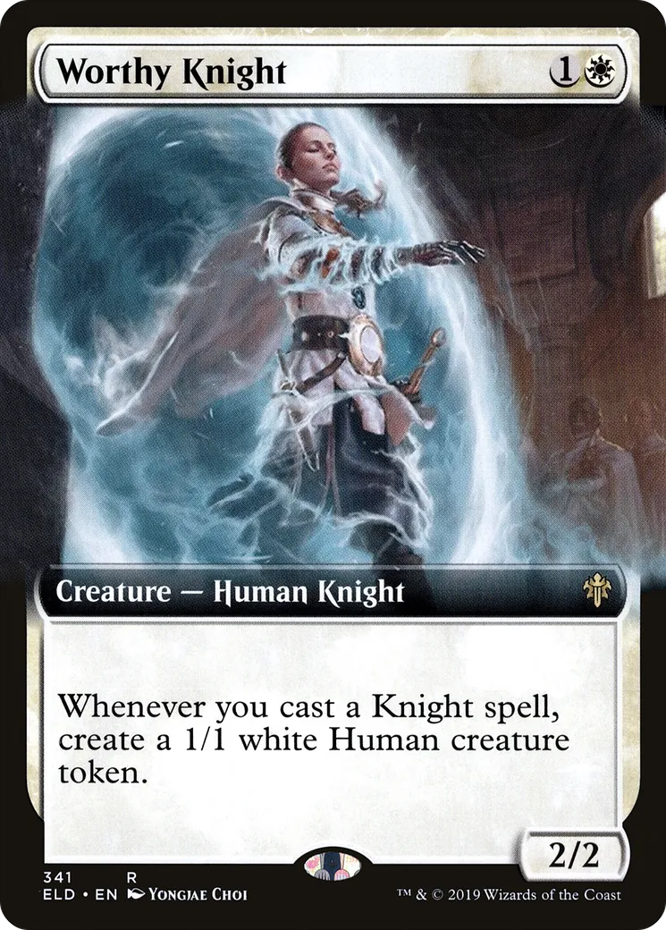 Worthy Knight — Throne of Eldraine — Magic: The Gathering