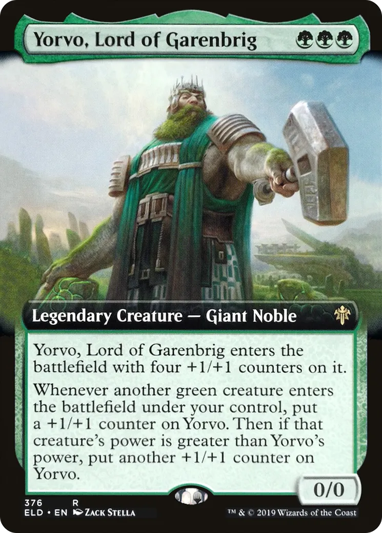 Yorvo, Lord of Garenbrig — Throne of Eldraine — Magic: The Gathering