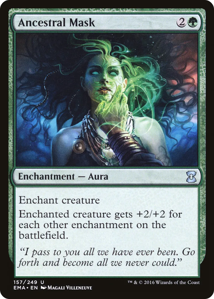 Ancestral Mask — Eternal Masters — Magic: The Gathering